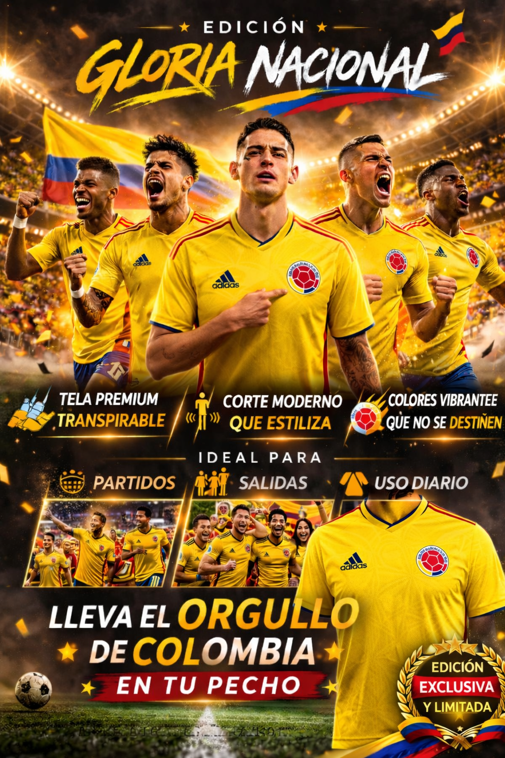 EDICION GLORIA TRICOLOR