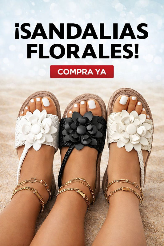 SANDALIA FLORAL